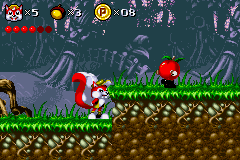 Mr Nutz screenshot 3 for GameBoy Advance